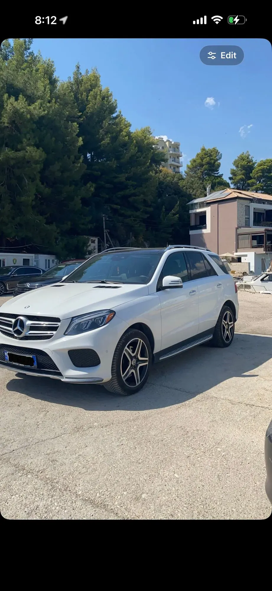 Mercedes Benz Gle 2016 available for rent in Tirana, Albania