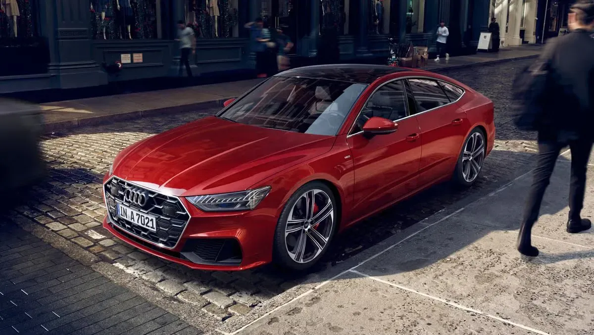 Audi A7 2023 available for rent in Tirana, Albania