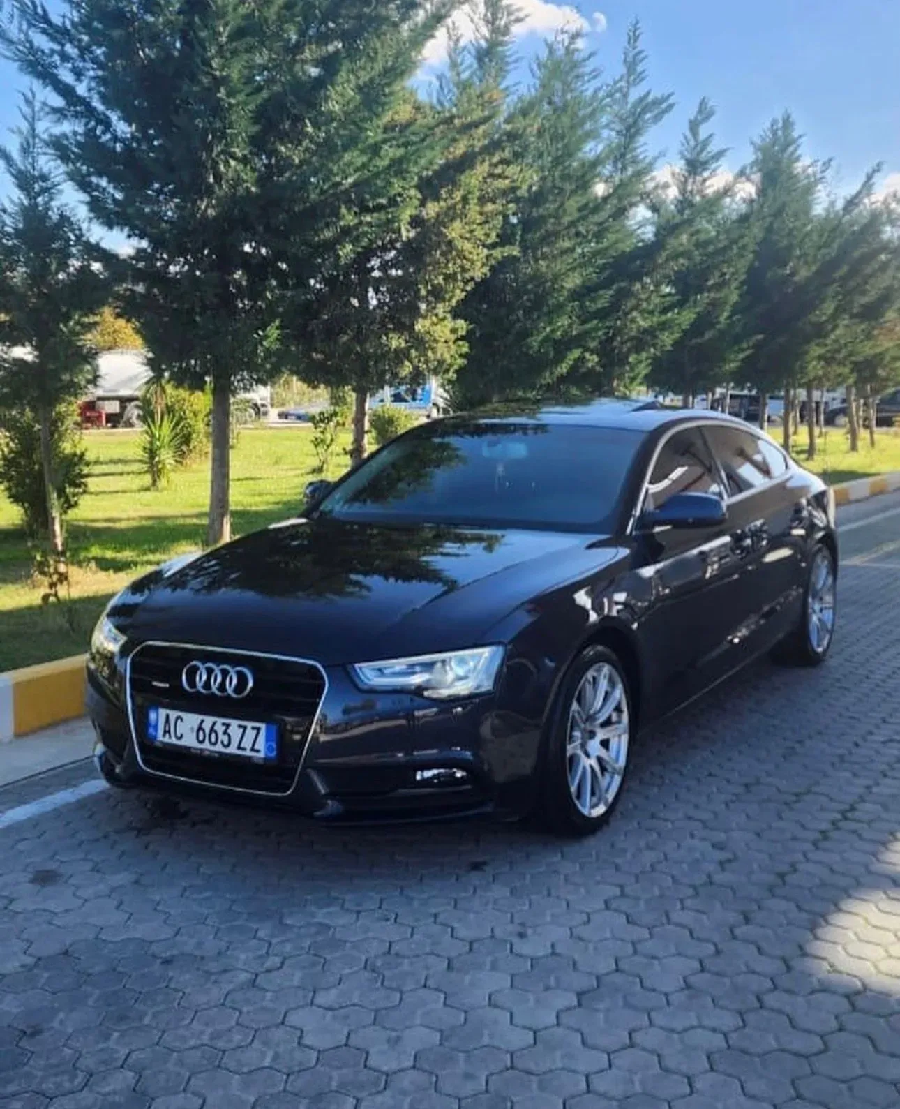 Audi A5 2013 available for rent in Tirana, Albania
