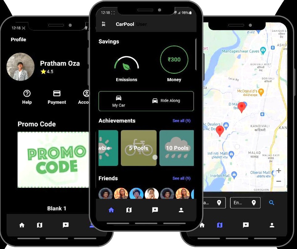 CarPooling App