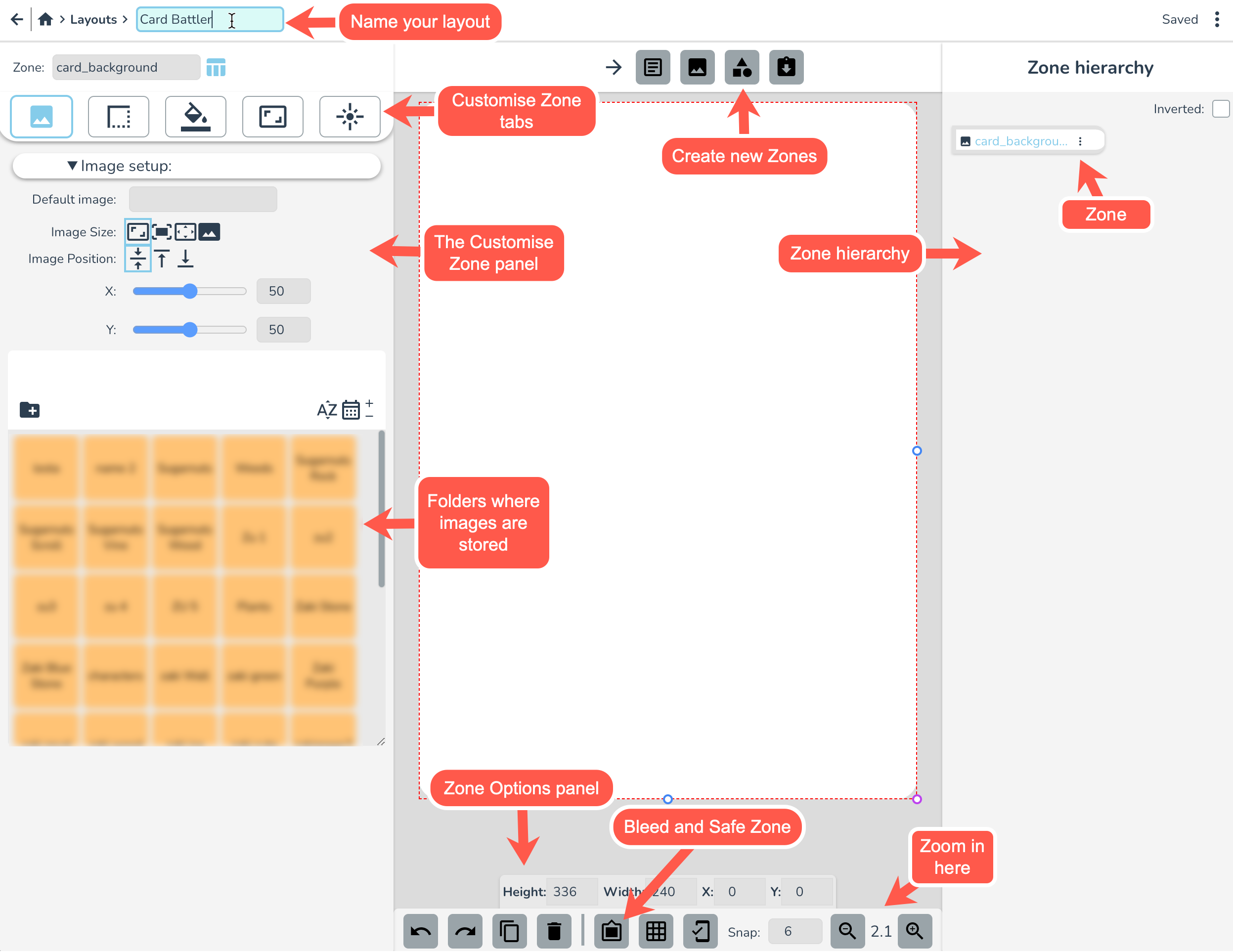 Layout Editor Overview