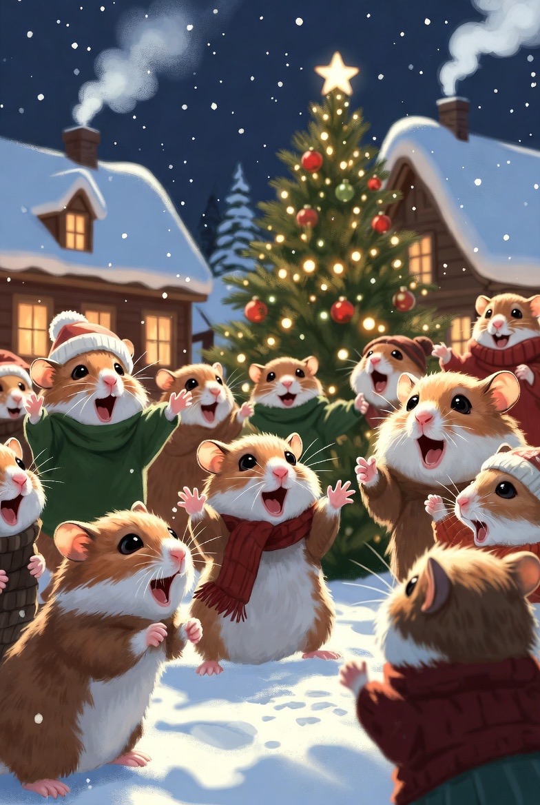 Xmas hamsters