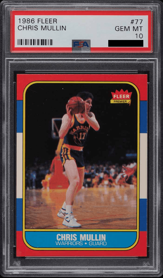 Chris Mullin (1986 Fleer)