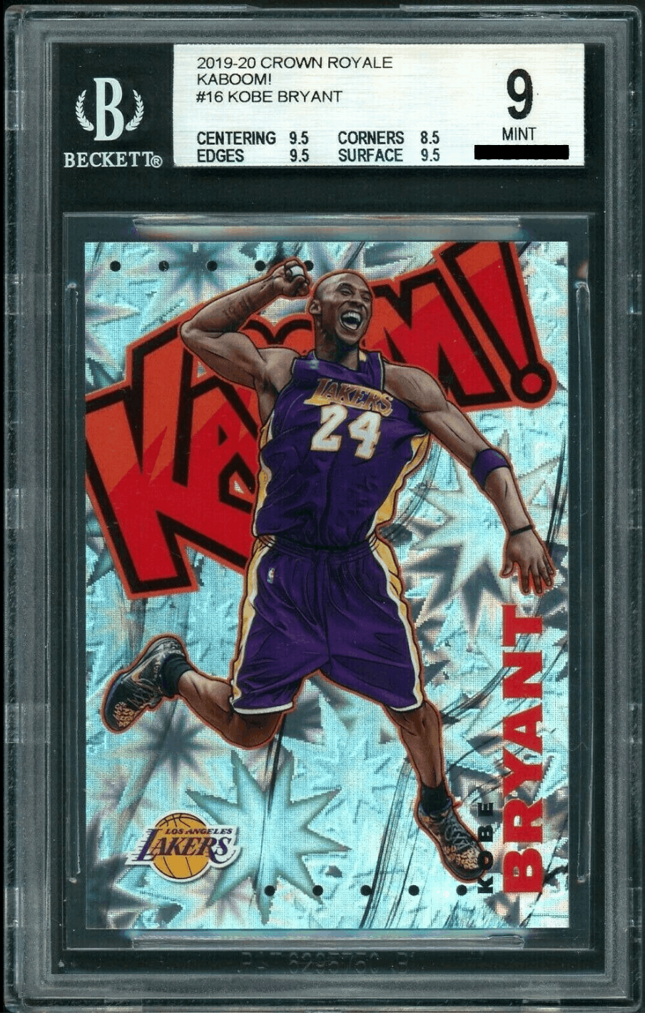 Kobe Bryant [Kaboom!] (2019 Crown Royale)