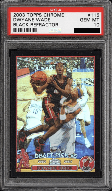 Dwyane Wade [Black Refractor /500]
