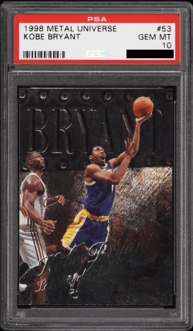 Kobe Bryant (1998 Metal Universe)