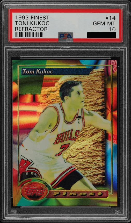 Toni Kukoc [Refractor] grading analysis