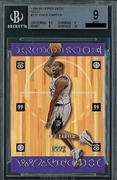 Vince Carter [Rookie Watch Exclusives Gold 1/1]