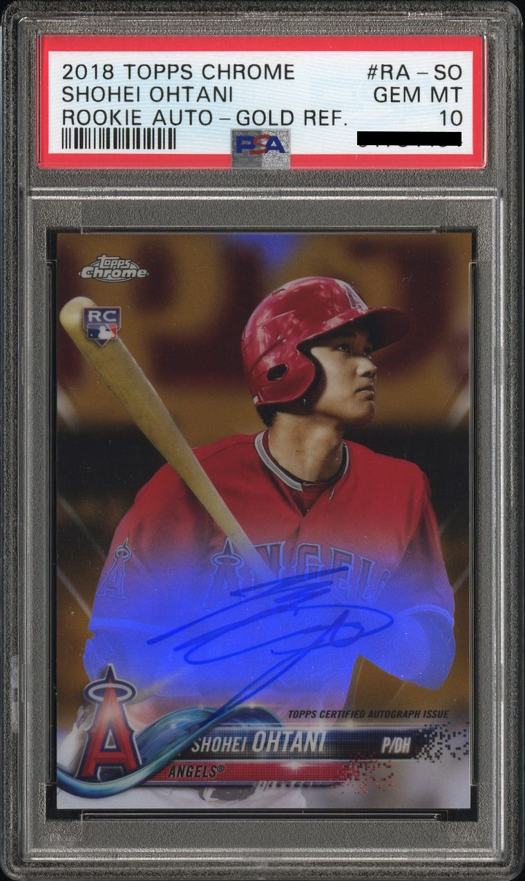 Shohei Ohtani [Rookie Autographs Gold /50]