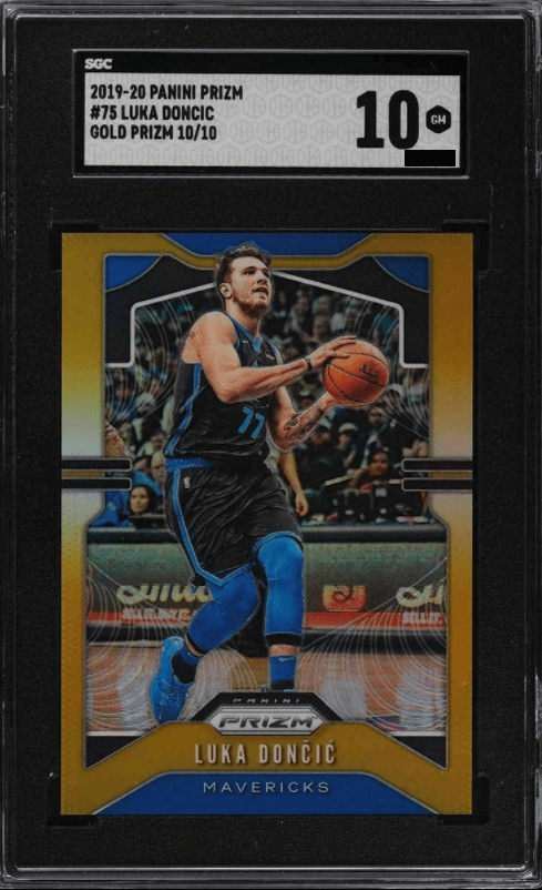 Luka Doncic [Gold /10] (2019 Prizm)