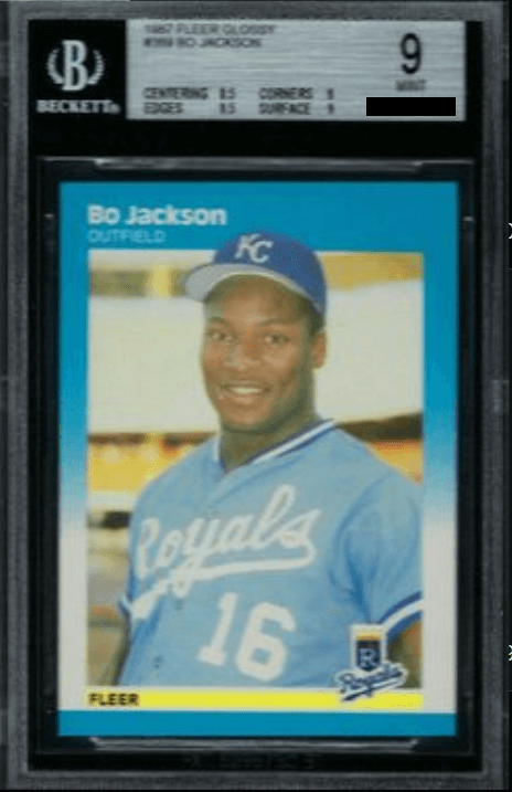 Bo Jackson (1987 Fleer Glossy)