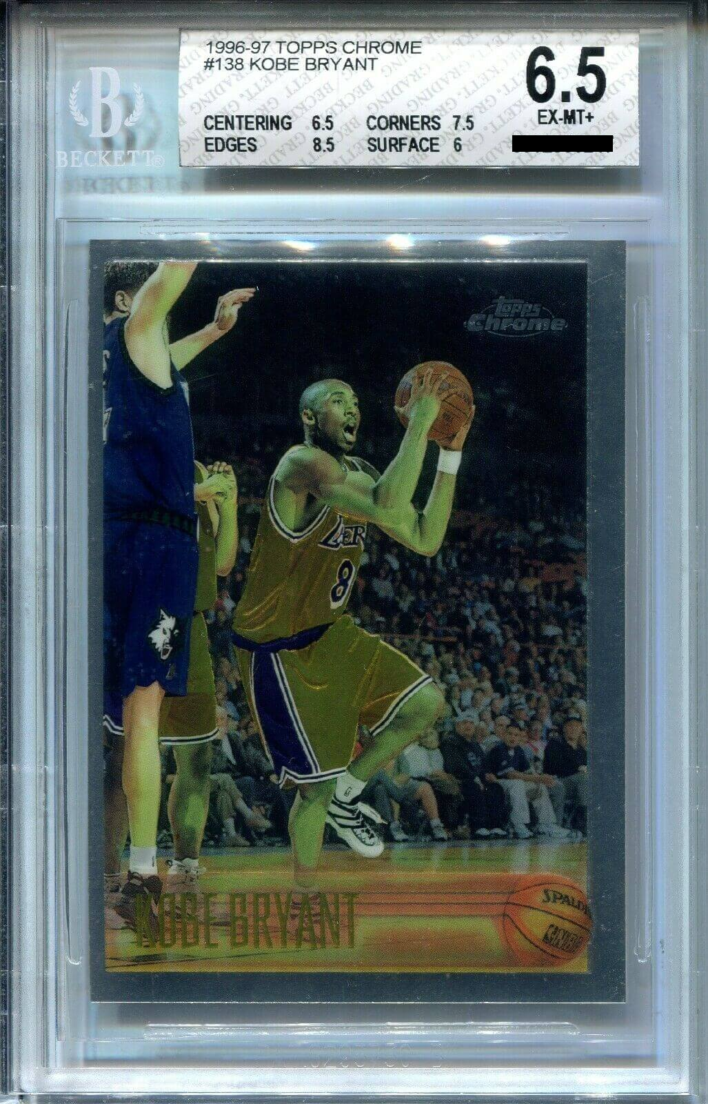 Kobe Bryant (1996 Topps Chrome)