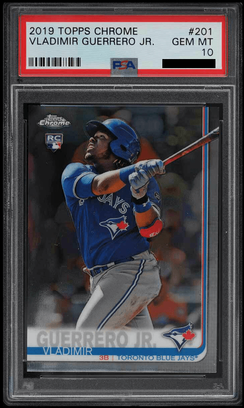 2019 Topps Chrome Vladimir Guerrero Jr. Base #201 PSA 10