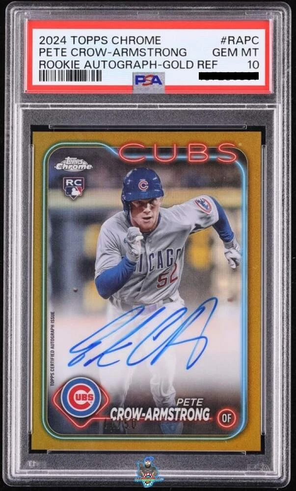 Pete Crow-Armstrong [Rookie Autographs Gold Refractor /50]