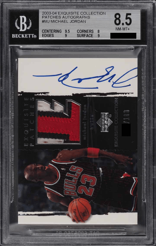 Michael Jordan [Autograph Patches /100]
