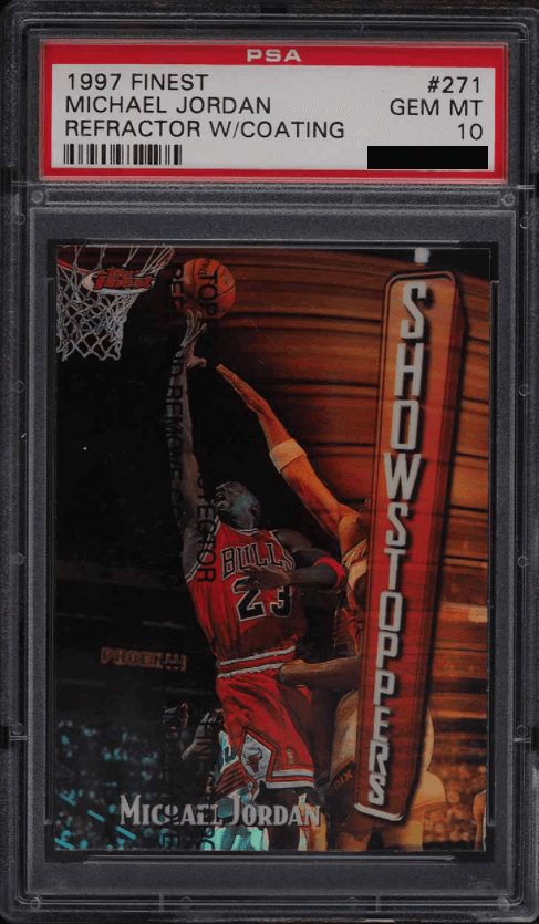 Michael Jordan [Showstoppers Refractor (W/ Coating)]
