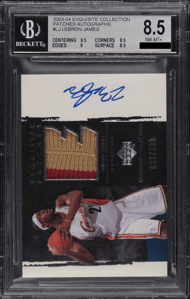 LeBron James [Autograph Patches /100]