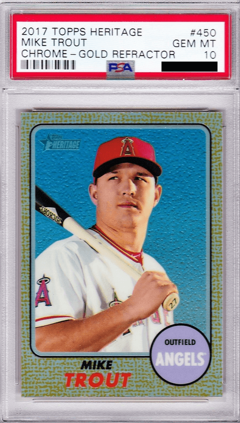 Mike Trout [Chrome Gold Refractor /5]
