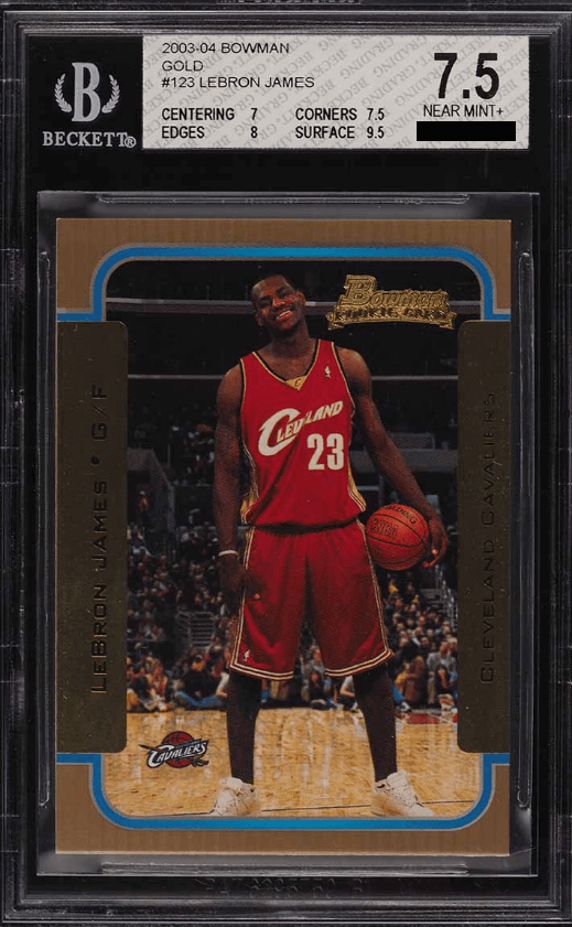 LeBron James [Gold] (2003 Bowman Rookies and Stars)
