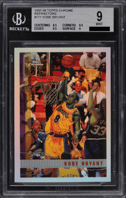 Kobe Bryant [Refractor] (1997 Topps Chrome)