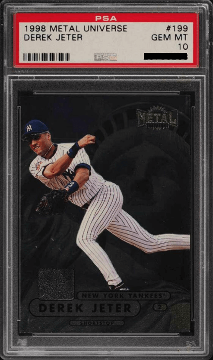 Derek Jeter (1998 Metal Universe)
