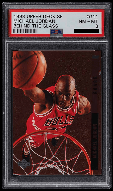 1993 Upper Deck Special Edition (SE) Michael Jordan Behind The Glass
