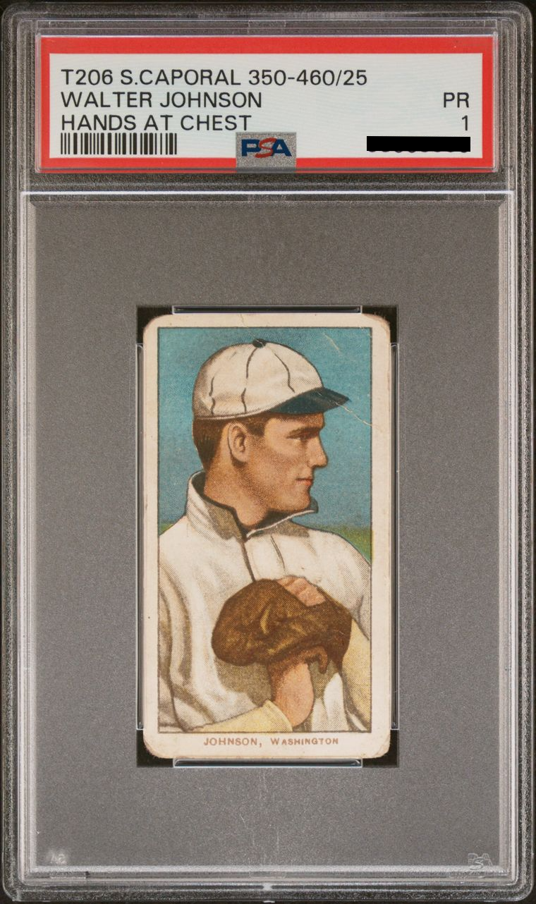 Walter Johnson [Sweet Caporal 350-460/25 Hands at Chest]