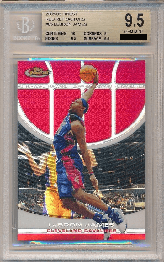 LeBron James [Red Refractor /169]