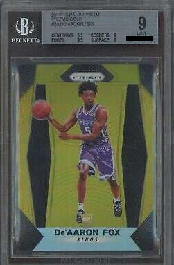 De'Aaron Fox [Gold /10]