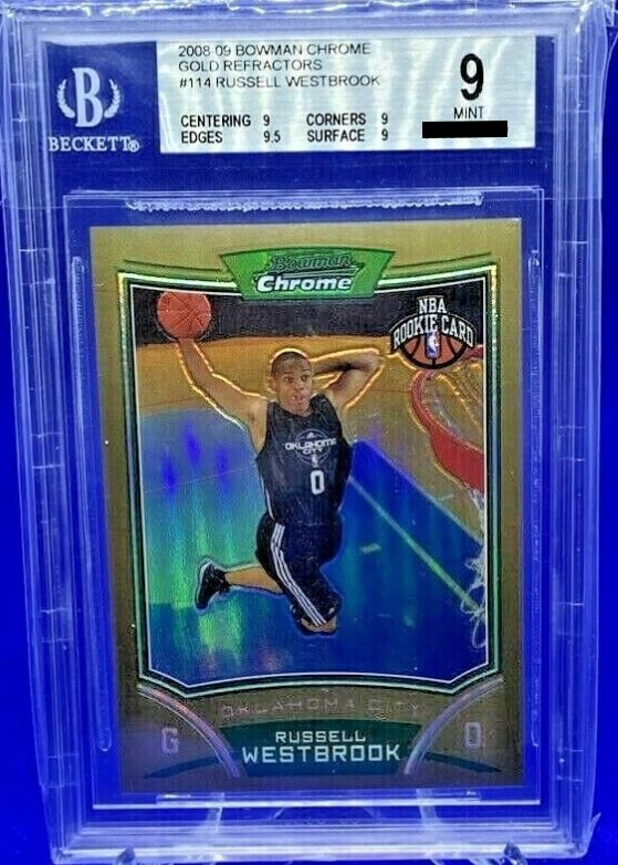 Russell Westbrook [Gold Refractor /50]