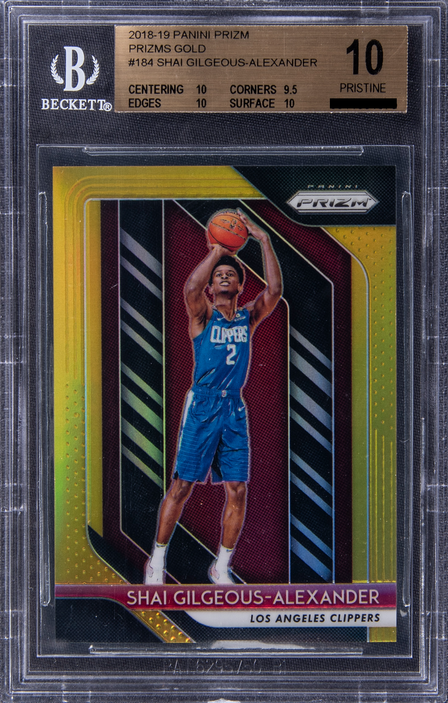 Shai Gilgeous-Alexander [Gold /10]