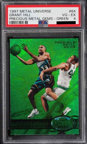 Grant Hill [Precious Metal Gems (PMG) Green /10]