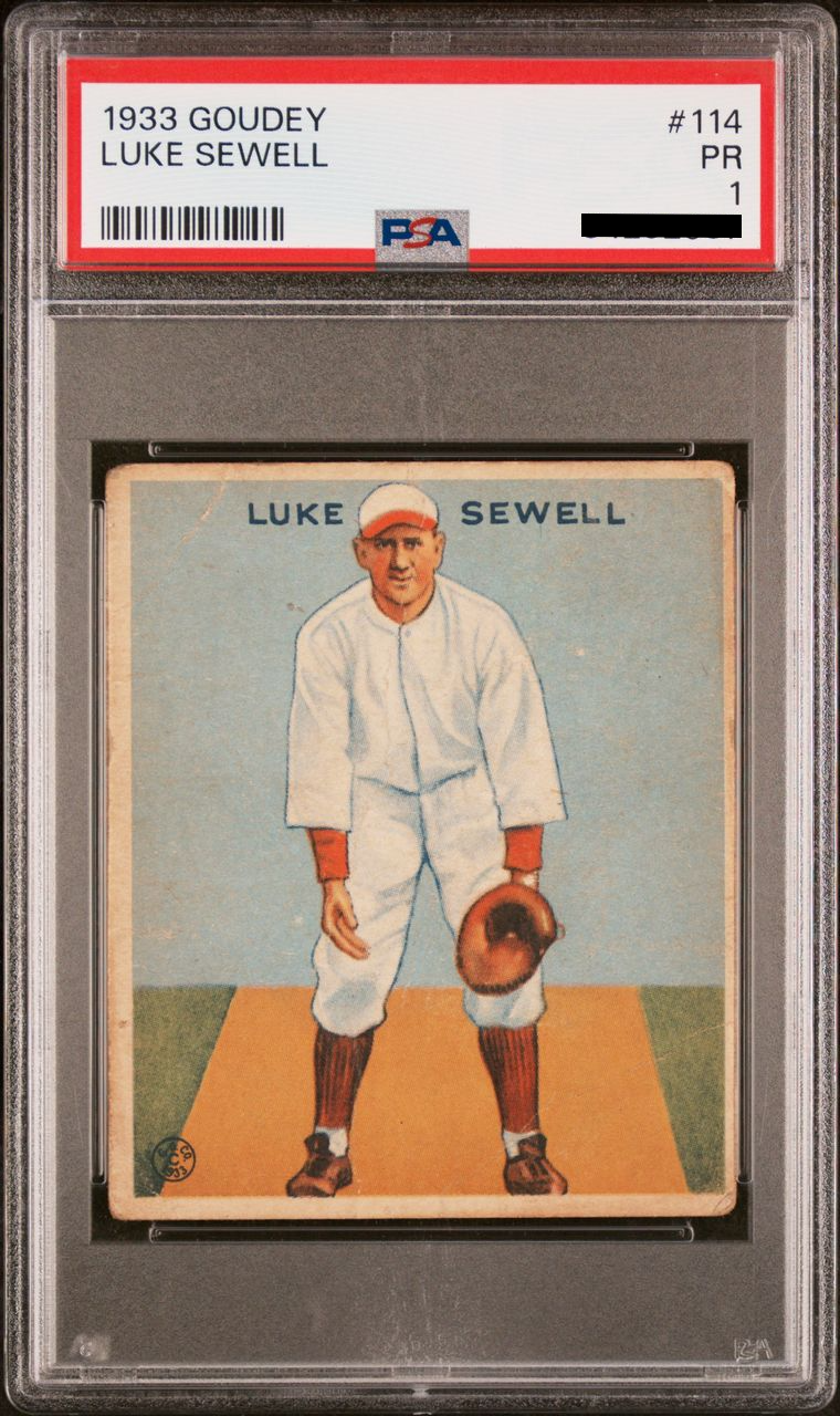 Luke Sewell condition prices