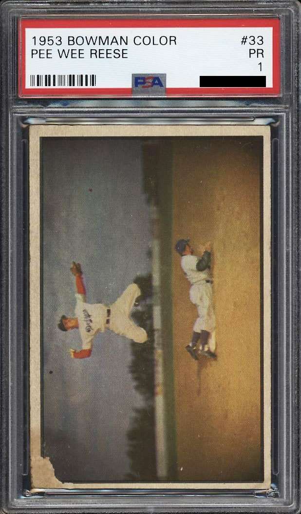 Pee Wee Reese condition prices