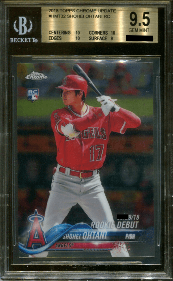 Shohei Ohtani (2018 Topps Chrome Update)