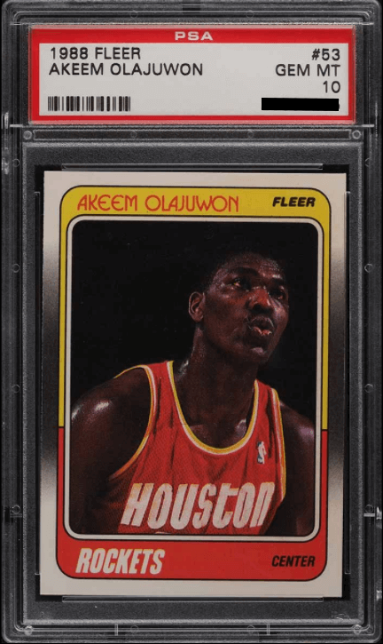 Hakeem Olajuwon condition prices