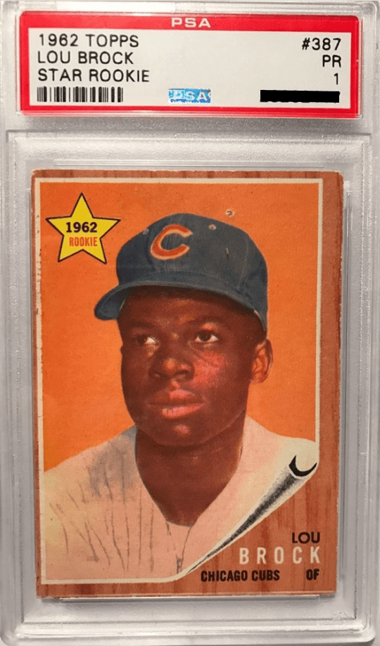 Lou Brock [Star Rookie]