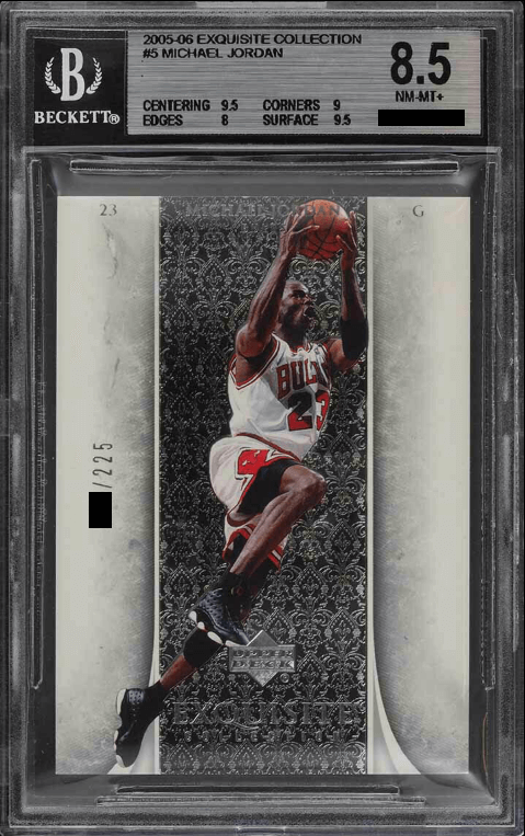 Michael Jordan [Base /225] (2005 Exquisite Collection)
