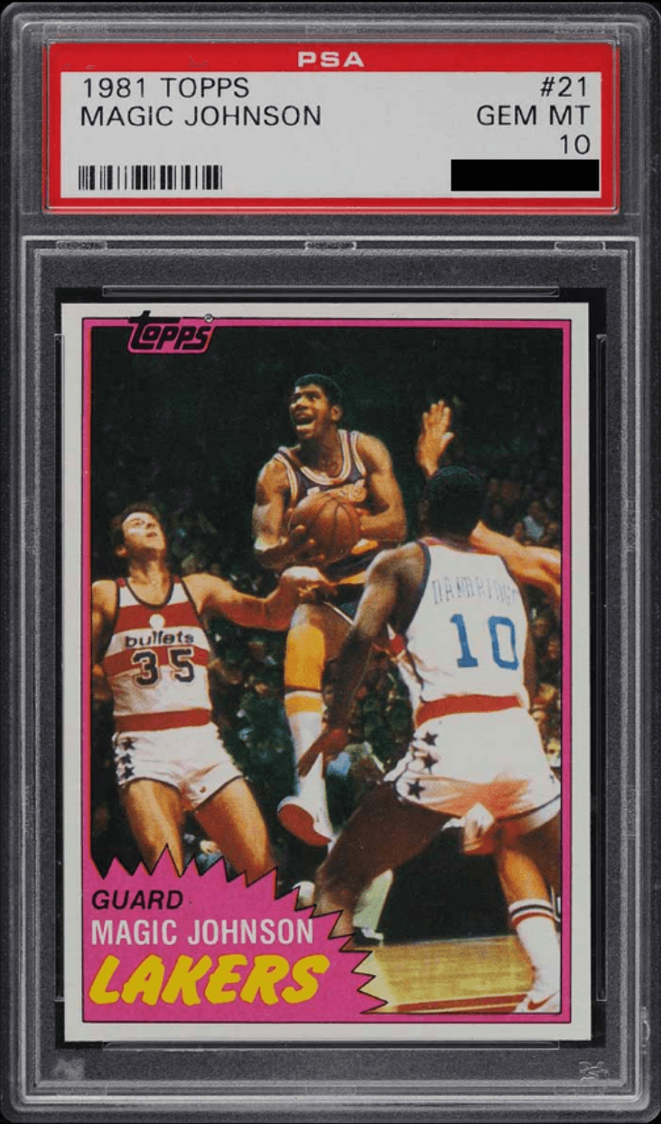 Magic Johnson (1981 Topps)