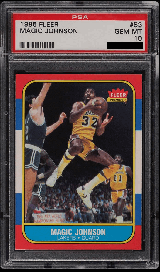 Magic Johnson (1986 Fleer)