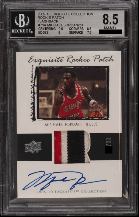 Michael Jordan [Rookie Patch Autographs (RPA) Flashback /23]