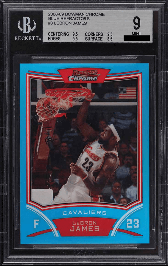 LeBron James [Blue Refractor /99]