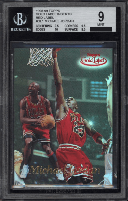 Michael Jordan [Gold Label Red Label /100]