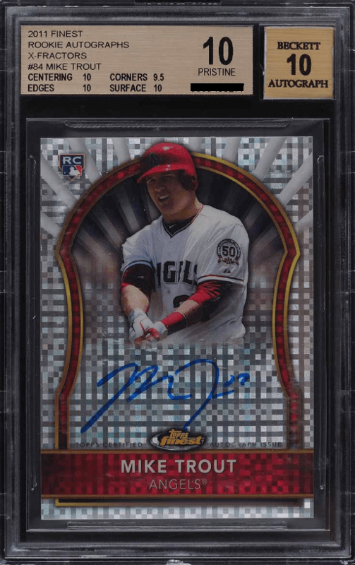 Mike Trout [Rookie Autographs XFractor /299]