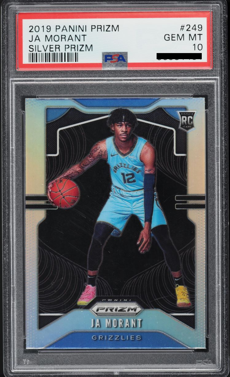 2019 Prizm Ja Morant Silver #249 PSA 10