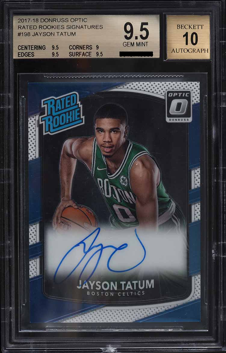 Jayson Tatum [Rated Rookie Signatures Autograph]