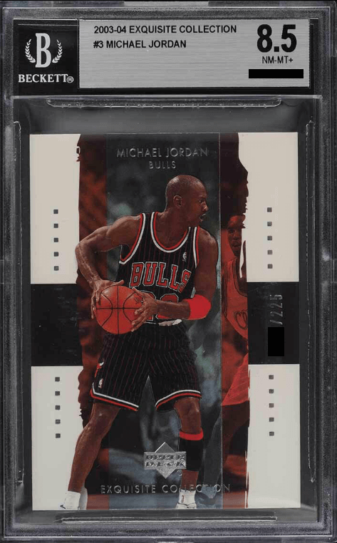 Michael Jordan [Base /225] (2003 Exquisite Collection)