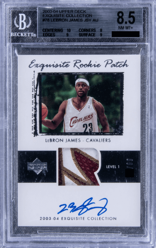 LeBron James [Rookie Patch Autograph (RPA) /99]