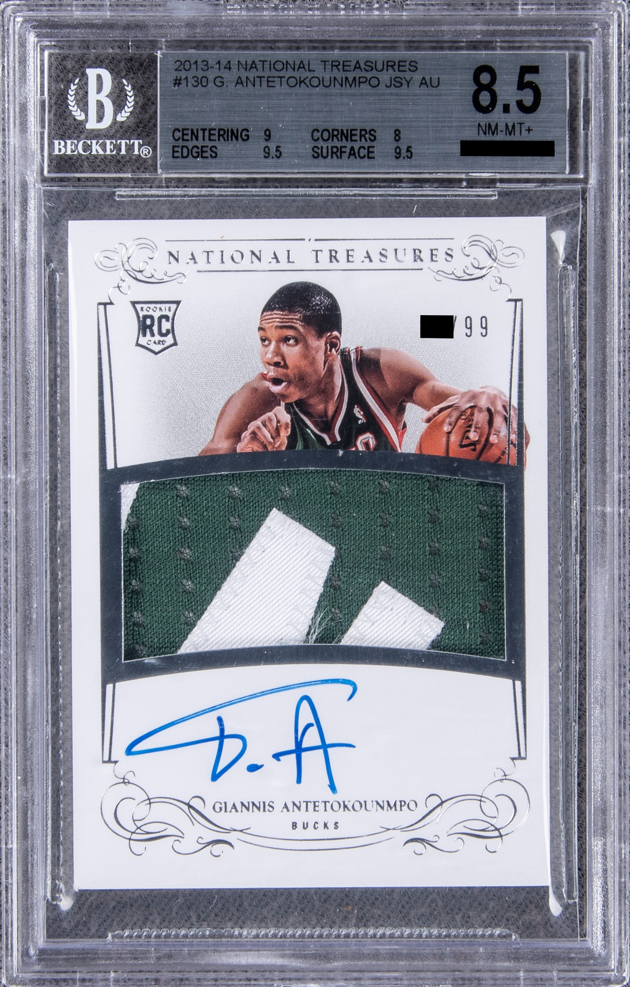 Giannis Antetokounmpo [Rookie Patch Autograph (RPA) /99]