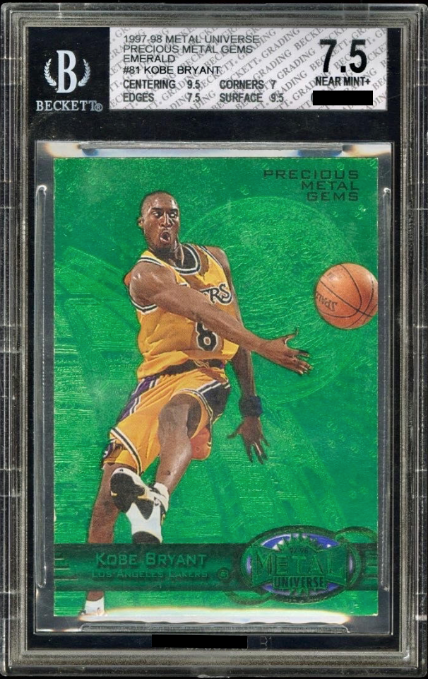 Kobe Bryant [Precious Metal Gems (PMG) Green /10]